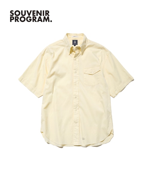 【J.PRESS ORIGINALS】【UNISEX】Oxford Half Sleeve Shirt / B.D. / Baggy-Fit