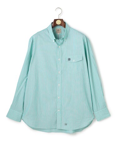 【KING SIZE】ブロードマルチストライプ シャツ / B.D.