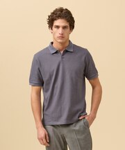 【J.PRESS PREMIUM JERSEY】スキッパー ポロシャツ