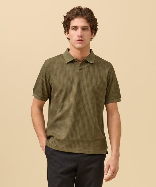 ジャケットインの最適解【接触冷感 / 吸水速乾】【J.PRESS PREMIUM JERSEY】スキッパー ポロシャツ