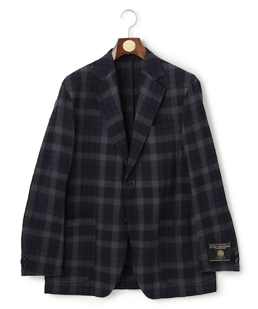 【SHACKET】ストレッチリネンサッカー ジャケット