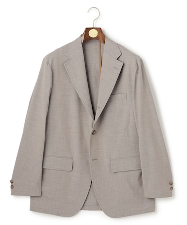 【セットアップ対応 / ストレッチ性  / 接触冷感 / 洗える】ニューコンセプトウール サマージャケット / 3B