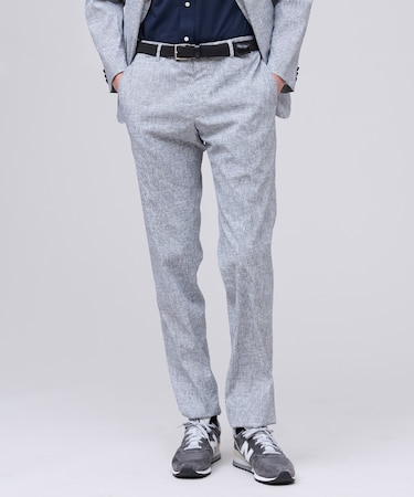 新色【MECHANICAL】【超軽量 / 清涼感 / 洗える】ハイパワーストレッチ リネンルックパンツ_26年モデル