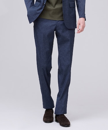 新色【MECHANICAL】【超軽量 / 清涼感 / 洗える】ハイパワーストレッチ リネンルックパンツ_26年モデル