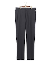 【KING SIZE】【洗える / 高通気性 / ストレッチ性 / 防シワ】プレーンウィーブ スラックス / ノータック