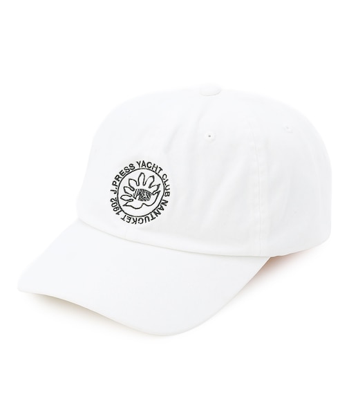 【J.PRESS YACHT CLUB】エンブロイダリーコットンツイル キャップ
