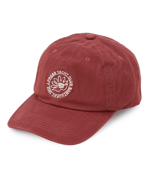 【J.PRESS YACHT CLUB】エンブロイダリーコットンツイル キャップ