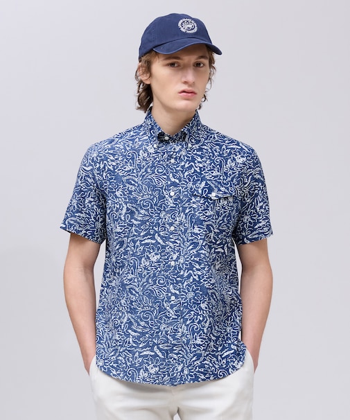 【J.PRESS YACHT CLUB】アーバンリゾート アロハ シャツ / B.D.