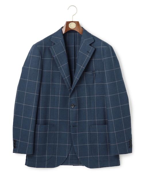 【WEB・一部店舗限定】オーシャクラブチェック ジャケット