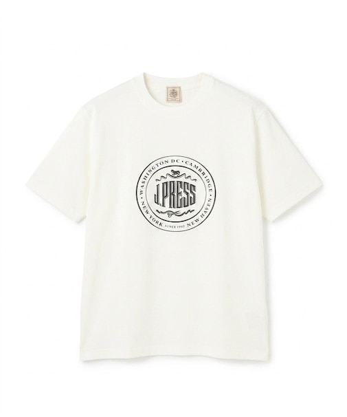 【着回し抜群】オーバルロゴ Tシャツ