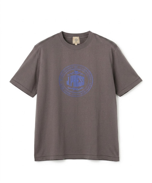 新色追加【着回し抜群】オーバルロゴ Tシャツ