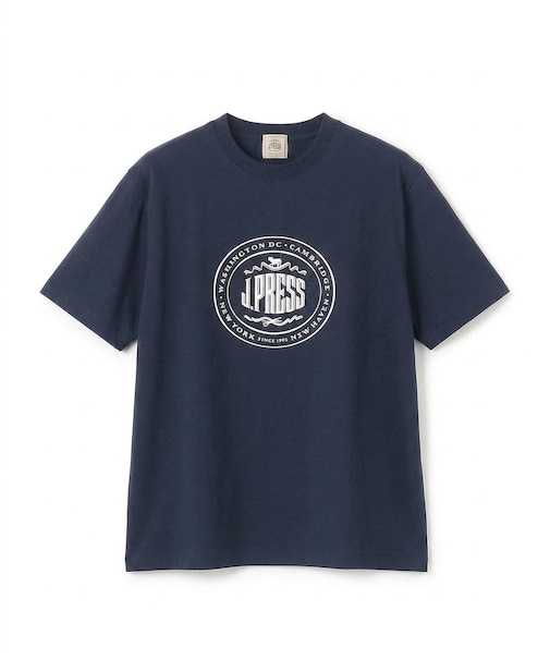新色追加【着回し抜群】オーバルロゴ Tシャツ