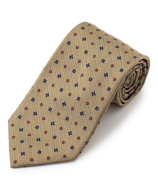 【VINTAGE JACQUARD COLLECTION】小紋柄 ネクタイ