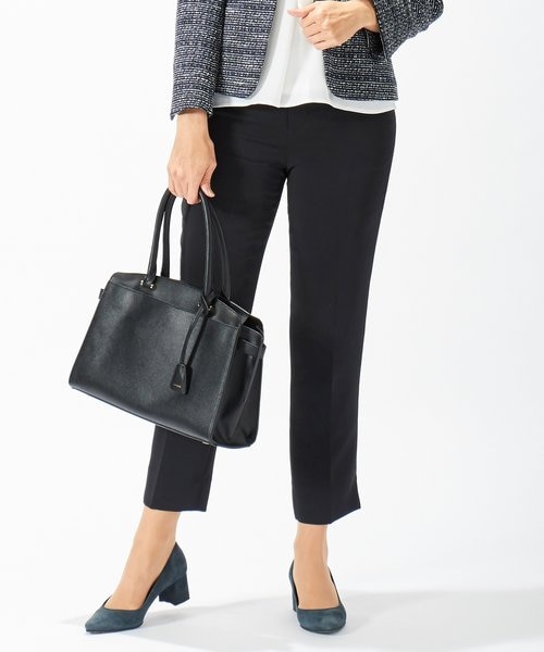 最終値下げ　美品　ジェイプレス　ヴィーナスダブルクロス　パンツスーツ ニオイ菌抑制】洗えるヴィーナスダブルクロス ストレートパンツ