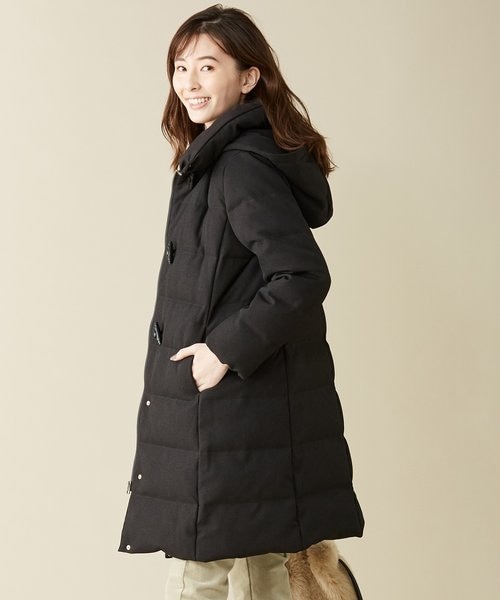 最終値下げ　ジェイプレス　Eider Warmth ロングアウター　中綿コート 140-150]フィット＆フレア中綿ロングコート(その他のコート