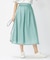 【洗える】ブライトスパンボイルAタック スカート