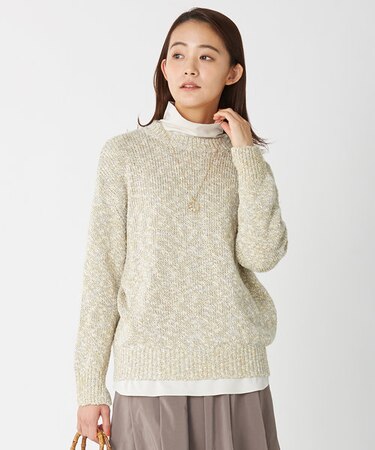 ミックスカラーファンシー ニット