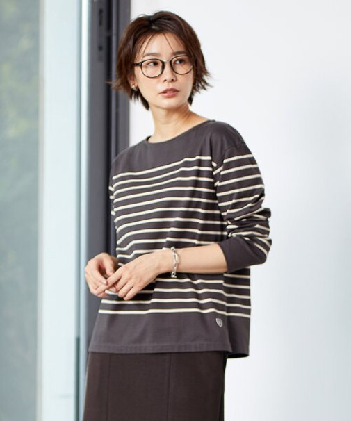 バスクボーダー カットソー