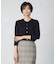 【洗える】KNIT BASIC ミドル カーディガン