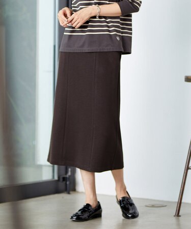 【洗える】デュアルウォームポンチ スカート