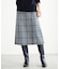 ミルドウールリバーチェック スカート