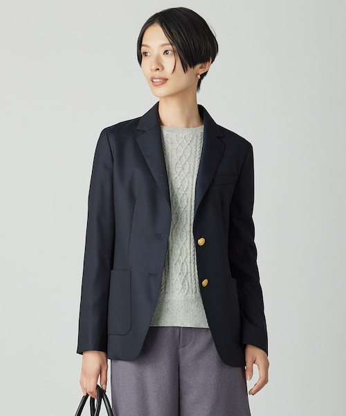 美品 ジェイプレス ストレッチ リネン テーラードジャケット LL 大きいサイズ ジェイ プレス メン J.PRESS MEN 【MECHANICAL】【セットアップ