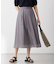 【WEB限定カラーあり・洗える】 ブライトスパンボイル スカート