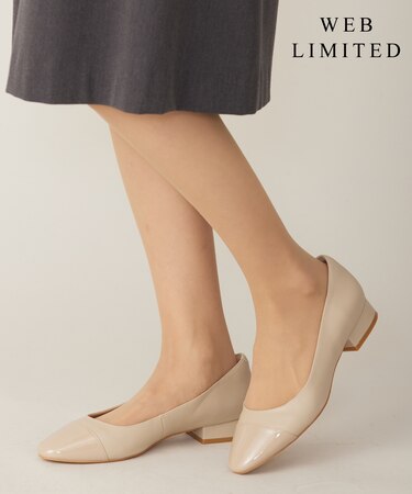 【WEB限定カラーあり・撥水加工】キャップ パンプス
