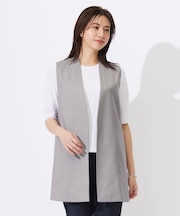【セットアップ対応・洗える・UVケア・速乾】 OXIJEWELストレッチ ジレ