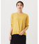 【洗える】COTTON LINEN Vネック ニット
