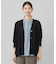【洗える】SILKY RAYON STRETCH Vネック カーディガン