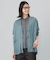 【洗える】SILKY RAYON STRETCH Vネック カーディガン