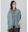 【洗える】SILKY RAYON STRETCH Vネック カーディガン
