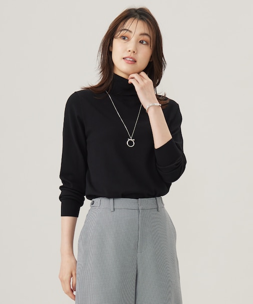 【ご好評につき新色追加！・WEB限定カラーあり・洗える】PRINCE タートルネック ニット