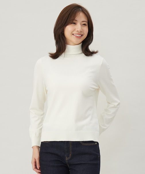 【ご好評につき新色追加！・WEB限定カラーあり・洗える】PRINCE タートルネック ニット