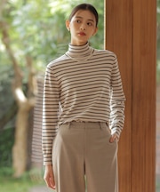 【ご好評につき新色追加!・WEB限定カラーあり・洗える】PRINCE タートルネック ニット