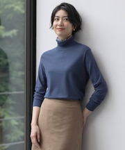 【ご好評につき新色追加!・WEB限定カラーあり・洗える】PRINCE タートルネック ニット