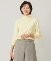 【ご好評につき新色追加!・WEB限定カラーあり・洗える】PRINCE タートルネック ニット