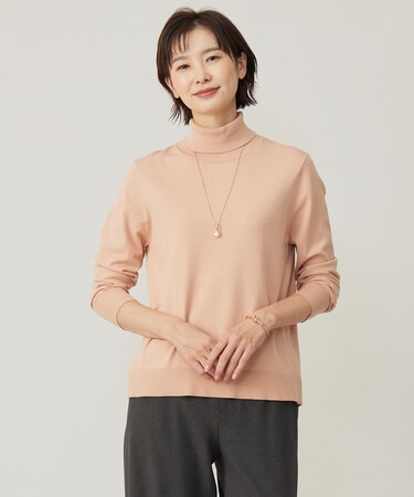 【ご好評につき新色追加!・WEB限定カラーあり・洗える】PRINCE タートルネック ニット