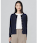 【洗える】KNIT BASIC クルーネック カーディガン