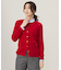 【洗える】KNIT BASIC クルーネック カーディガン