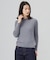 【洗える】KNIT BASIC クルーネック ニット