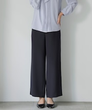 【セットアップ対応・洗える】セラテリーダブルクロス セミワイド パンツ