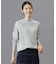 【洗える】CASHMERE BLEND スタンドカラー ニット