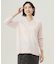 【洗える】CASHMERE BLEND Vネック プルオーバーニット