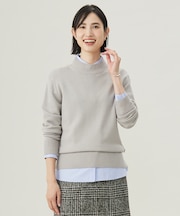 【WEB限定カラーあり・洗える】CLEAR WOOL BLEND ニット
