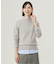 【WEB限定カラーあり・洗える】CLEAR WOOL BLEND ニット