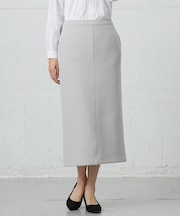 【洗える】ダンボールジャージー ナロー スカート