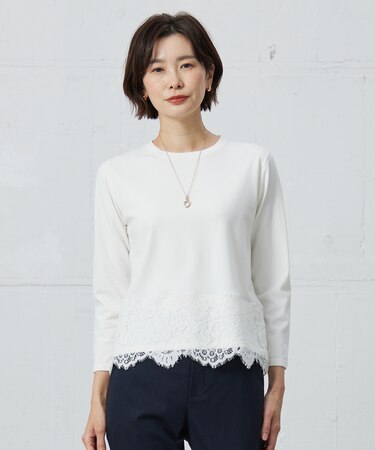 【WEB限定カラーあり・洗える】RACY DECOR ニット
