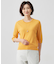 【洗える】BASIC HT COTTON クールネック プルオーバー